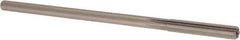 Made in USA - 0.267" High Speed Steel 6 Flute Chucking Reamer - Straight Flute, 1/4" Straight Shank, 1-1/2" Flute Length, 6" OAL - Apex Tool & Supply