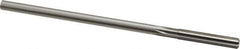 Made in USA - 0.271" High Speed Steel 6 Flute Chucking Reamer - Straight Flute, 1/4" Straight Shank, 1-1/2" Flute Length, 6" OAL - Apex Tool & Supply