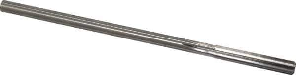 Made in USA - 0.2715" High Speed Steel 6 Flute Chucking Reamer - Straight Flute, 1/4" Straight Shank, 1-1/2" Flute Length, 6" OAL - Apex Tool & Supply