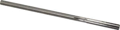 Made in USA - 0.2715" High Speed Steel 6 Flute Chucking Reamer - Straight Flute, 1/4" Straight Shank, 1-1/2" Flute Length, 6" OAL - Apex Tool & Supply