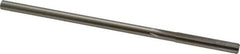 Made in USA - 0.274" High Speed Steel 6 Flute Chucking Reamer - Straight Flute, 1/4" Straight Shank, 1-1/2" Flute Length, 6" OAL - Apex Tool & Supply