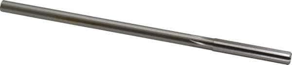 Made in USA - 0.275" High Speed Steel 6 Flute Chucking Reamer - Straight Flute, 1/4" Straight Shank, 1-1/2" Flute Length, 6" OAL - Apex Tool & Supply