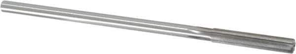 Made in USA - 0.2775" High Speed Steel 6 Flute Chucking Reamer - Straight Flute, 1/4" Straight Shank, 1-1/2" Flute Length, 6" OAL - Apex Tool & Supply