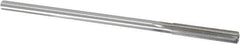 Made in USA - 0.2775" High Speed Steel 6 Flute Chucking Reamer - Straight Flute, 1/4" Straight Shank, 1-1/2" Flute Length, 6" OAL - Apex Tool & Supply
