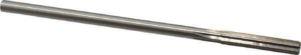 Made in USA - 0.2805" High Speed Steel 6 Flute Chucking Reamer - Straight Flute, 1/4" Straight Shank, 1-1/2" Flute Length, 6" OAL - Apex Tool & Supply