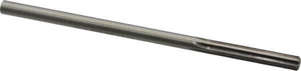 Made in USA - 0.283" High Speed Steel 6 Flute Chucking Reamer - Straight Flute, 1/4" Straight Shank, 1-1/2" Flute Length, 6" OAL - Apex Tool & Supply