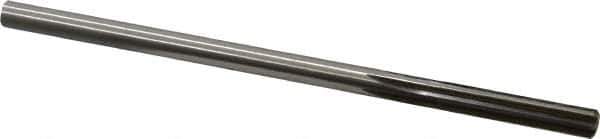Made in USA - 0.2835" High Speed Steel 6 Flute Chucking Reamer - Straight Flute, 1/4" Straight Shank, 1-1/2" Flute Length, 6" OAL - Apex Tool & Supply