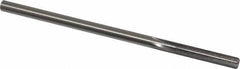 Made in USA - 0.285" High Speed Steel 6 Flute Chucking Reamer - Straight Flute, 1/4" Straight Shank, 1-1/2" Flute Length, 6" OAL - Apex Tool & Supply