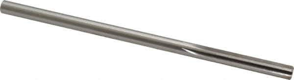 Made in USA - 0.287" High Speed Steel 6 Flute Chucking Reamer - Straight Flute, 1/4" Straight Shank, 1-1/2" Flute Length, 6" OAL - Apex Tool & Supply