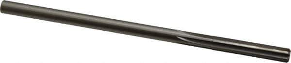 Made in USA - 0.294" High Speed Steel 6 Flute Chucking Reamer - Straight Flute, 0.2792" Straight Shank, 1-1/2" Flute Length, 6" OAL - Apex Tool & Supply