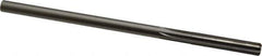 Made in USA - 0.294" High Speed Steel 6 Flute Chucking Reamer - Straight Flute, 0.2792" Straight Shank, 1-1/2" Flute Length, 6" OAL - Apex Tool & Supply