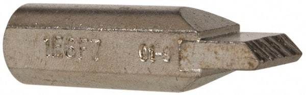 Norton - 1E-F, 7/16" Shank Diam Multi-Point Diamond Dresser - 3/8" Long x 5/16" Thick Head - Apex Tool & Supply