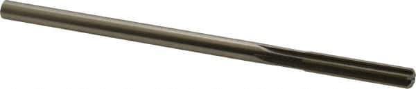Made in USA - 0.2965" High Speed Steel 6 Flute Chucking Reamer - Straight Flute, 0.2792" Straight Shank, 1-1/2" Flute Length, 6" OAL - Apex Tool & Supply