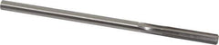 Made in USA - 19/64" High Speed Steel 6 Flute Chucking Reamer - Straight Flute, 0.2792" Straight Shank, 1-1/2" Flute Length, 6" OAL - Apex Tool & Supply