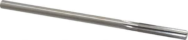 Made in USA - 0.298" High Speed Steel 6 Flute Chucking Reamer - Straight Flute, 0.2792" Straight Shank, 1-1/2" Flute Length, 6" OAL - Apex Tool & Supply