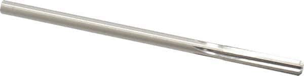 Made in USA - 0.2985" High Speed Steel 6 Flute Chucking Reamer - Straight Flute, 0.2792" Straight Shank, 1-1/2" Flute Length, 6" OAL - Apex Tool & Supply