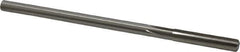 Made in USA - 0.2995" High Speed Steel 6 Flute Chucking Reamer - Straight Flute, 0.2792" Straight Shank, 1-1/2" Flute Length, 6" OAL - Apex Tool & Supply