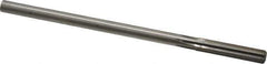Made in USA - 0.3015" High Speed Steel 6 Flute Chucking Reamer - Straight Flute, 0.2792" Straight Shank, 1-1/2" Flute Length, 6" OAL - Apex Tool & Supply