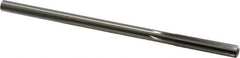 Made in USA - 0.3065" High Speed Steel 6 Flute Chucking Reamer - Straight Flute, 0.2792" Straight Shank, 1-1/2" Flute Length, 6" OAL - Apex Tool & Supply