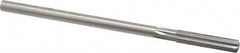 Made in USA - 0.311" High Speed Steel 6 Flute Chucking Reamer - Apex Tool & Supply