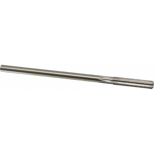 Made in USA - 0.317" High Speed Steel 6 Flute Chucking Reamer - Apex Tool & Supply