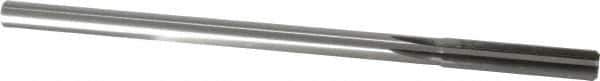 Made in USA - 0.318" High Speed Steel 6 Flute Chucking Reamer - Straight Flute, 0.2792" Straight Shank, 1-1/2" Flute Length, 6" OAL - Apex Tool & Supply