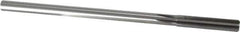 Made in USA - 0.318" High Speed Steel 6 Flute Chucking Reamer - Straight Flute, 0.2792" Straight Shank, 1-1/2" Flute Length, 6" OAL - Apex Tool & Supply