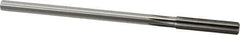 Made in USA - 0.32" High Speed Steel 6 Flute Chucking Reamer - Straight Flute, 0.2792" Straight Shank, 1-1/2" Flute Length, 6" OAL - Apex Tool & Supply