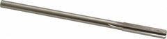 Made in USA - 0.326" High Speed Steel 6 Flute Chucking Reamer - Straight Flute, 0.2792" Straight Shank, 1-1/2" Flute Length, 6" OAL - Apex Tool & Supply