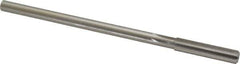 Made in USA - 0.331" High Speed Steel 6 Flute Chucking Reamer - Straight Flute, 0.2792" Straight Shank, 1-1/2" Flute Length, 6" OAL - Apex Tool & Supply