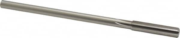 Made in USA - 0.334" High Speed Steel 6 Flute Chucking Reamer - Apex Tool & Supply