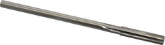 Made in USA - 0.336" High Speed Steel 6 Flute Chucking Reamer - Straight Flute, 0.2792" Straight Shank, 1-1/2" Flute Length, 6" OAL - Apex Tool & Supply