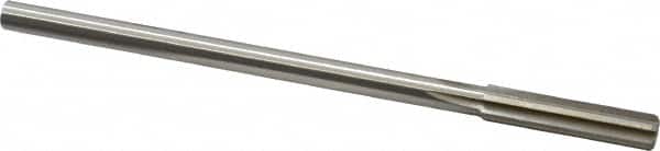 Made in USA - 0.338" High Speed Steel 6 Flute Chucking Reamer - Apex Tool & Supply