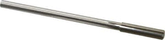 Made in USA - 0.341" High Speed Steel 6 Flute Chucking Reamer - Straight Flute, 0.2792" Straight Shank, 1-1/2" Flute Length, 6" OAL - Apex Tool & Supply