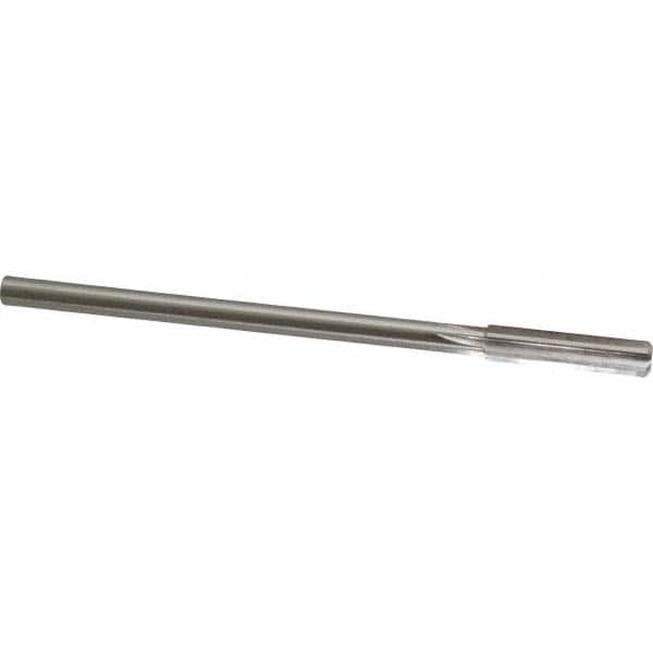 Made in USA - 0.342" High Speed Steel 6 Flute Chucking Reamer - Apex Tool & Supply