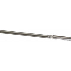 Made in USA - 0.342" High Speed Steel 6 Flute Chucking Reamer - Apex Tool & Supply
