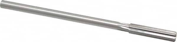 Made in USA - 0.343" High Speed Steel 6 Flute Chucking Reamer - Apex Tool & Supply