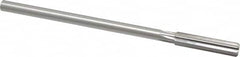 Made in USA - 0.343" High Speed Steel 6 Flute Chucking Reamer - Apex Tool & Supply