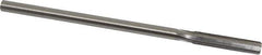 Made in USA - 0.357" High Speed Steel 6 Flute Chucking Reamer - Straight Flute, 0.3105" Straight Shank, 1-3/4" Flute Length, 7" OAL - Apex Tool & Supply