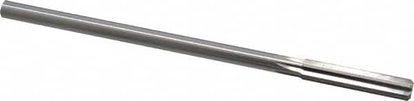 Made in USA - 0.364" High Speed Steel 6 Flute Chucking Reamer - Apex Tool & Supply