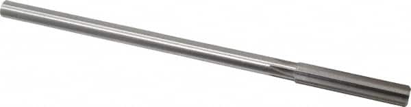 Made in USA - 0.366" High Speed Steel 6 Flute Chucking Reamer - Apex Tool & Supply