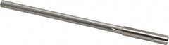 Made in USA - 0.378" High Speed Steel 6 Flute Chucking Reamer - Apex Tool & Supply