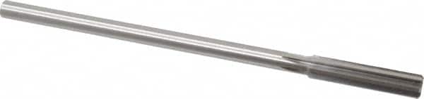Made in USA - 0.38" High Speed Steel 6 Flute Chucking Reamer - Apex Tool & Supply