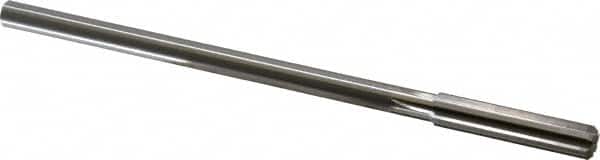 Made in USA - 0.381" High Speed Steel 6 Flute Chucking Reamer - Apex Tool & Supply