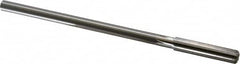 Made in USA - 0.381" High Speed Steel 6 Flute Chucking Reamer - Apex Tool & Supply
