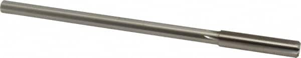 Made in USA - 0.385" High Speed Steel 6 Flute Chucking Reamer - Apex Tool & Supply