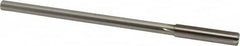 Made in USA - 0.385" High Speed Steel 6 Flute Chucking Reamer - Apex Tool & Supply