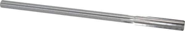 Made in USA - 0.387" High Speed Steel 6 Flute Chucking Reamer - Straight Flute, 0.3105" Straight Shank, 1-3/4" Flute Length, 7" OAL - Apex Tool & Supply