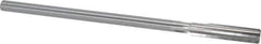 Made in USA - 0.387" High Speed Steel 6 Flute Chucking Reamer - Straight Flute, 0.3105" Straight Shank, 1-3/4" Flute Length, 7" OAL - Apex Tool & Supply
