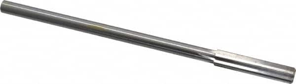 Made in USA - 0.389" High Speed Steel 6 Flute Chucking Reamer - Apex Tool & Supply